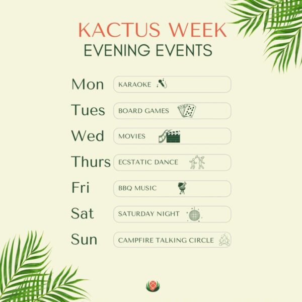 Evening Event Kactus - Koh ta Kiev